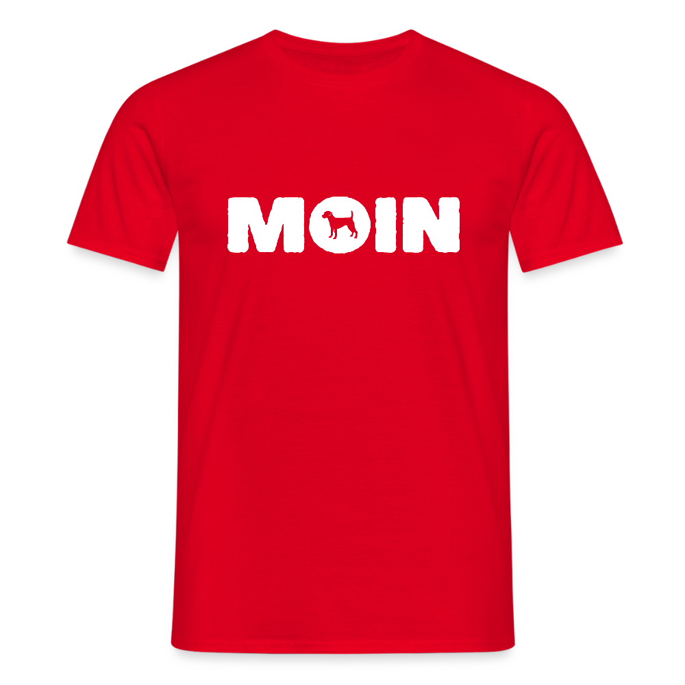 Parson Russell Terrier - Moin | Männer T-Shirt - Rot