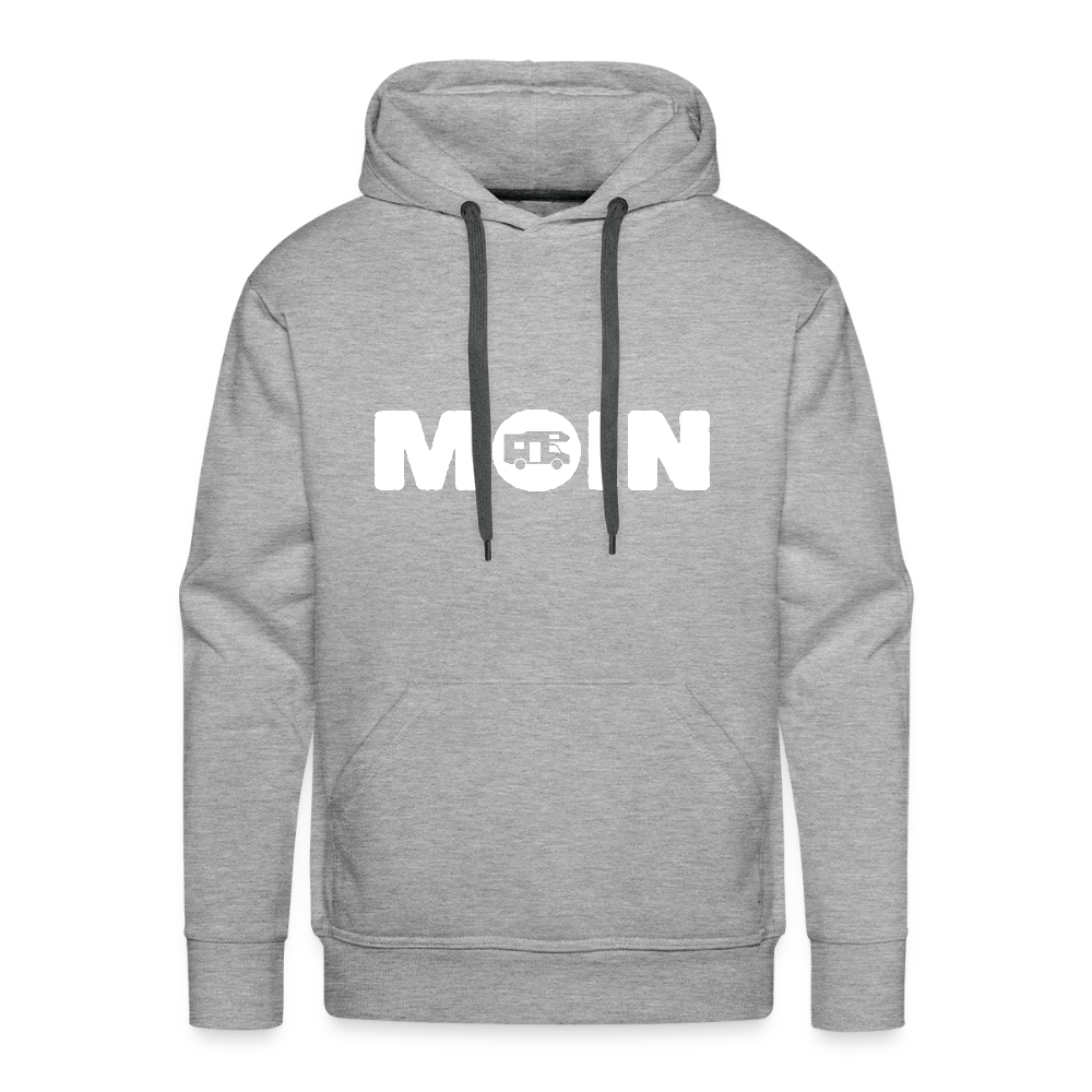 Wohnmobil - Moin | Men’s Premium Hoodie - Grau meliert