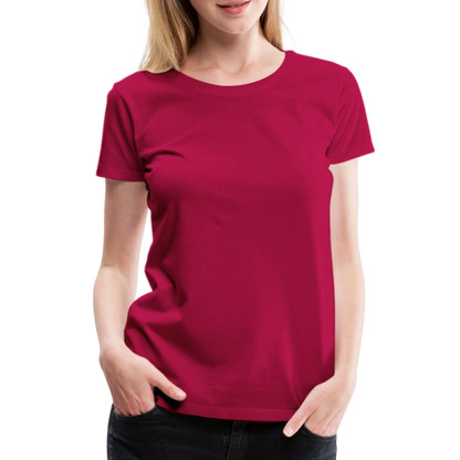 Border Terrier Agility | Women’s Premium T-Shirt - dunkles Pink