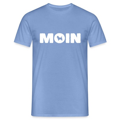 Cairn Terrier - Moin | Männer T-Shirt - carolina blue