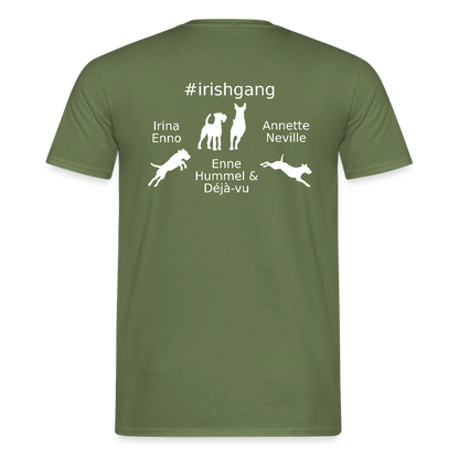 Männer T-Shirt - IRISHGANG - Militärgrün