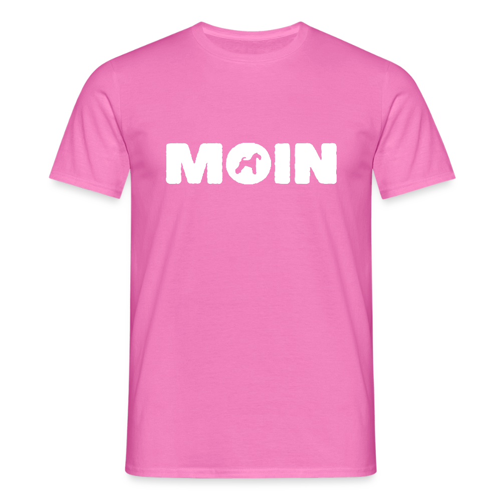 Kerry Blue Terrier - Moin | Männer T-Shirt - Pink