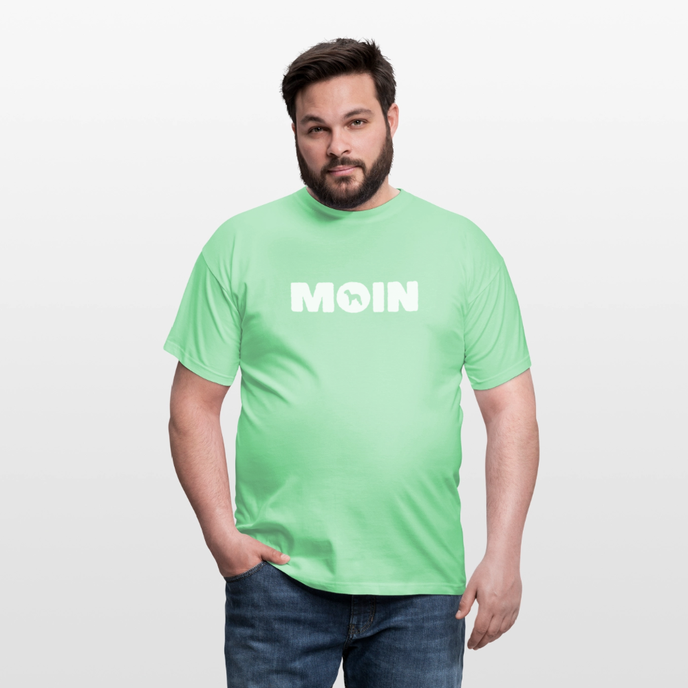 Bedlington Terrier - Moin | Männer T-Shirt - Mintgrün