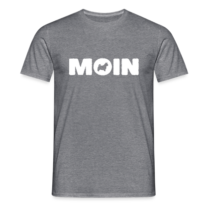 Norwich Terrier - Moin | Männer T-Shirt - Graphit meliert
