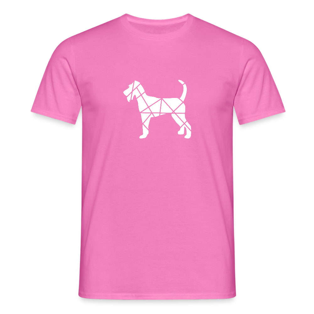 Irish Terrier geometrisch | Männer T-Shirt - Pink