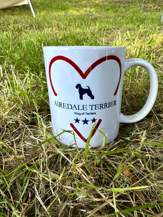 Airedale Terrier-Tasse „Standard“