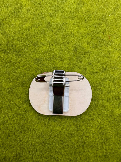 Startnummernhalter "klein" mit Terriermotiv