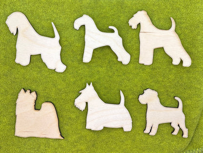 Startnummernhalter "groß" mit Terriermotiv (Kopie)