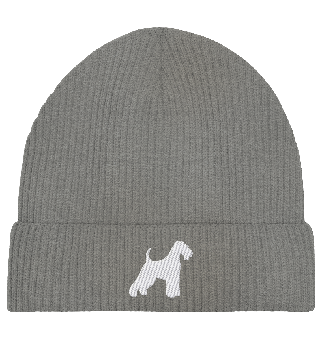 Welsh Terrier-Silhouette - Organic Fisherman Beanie