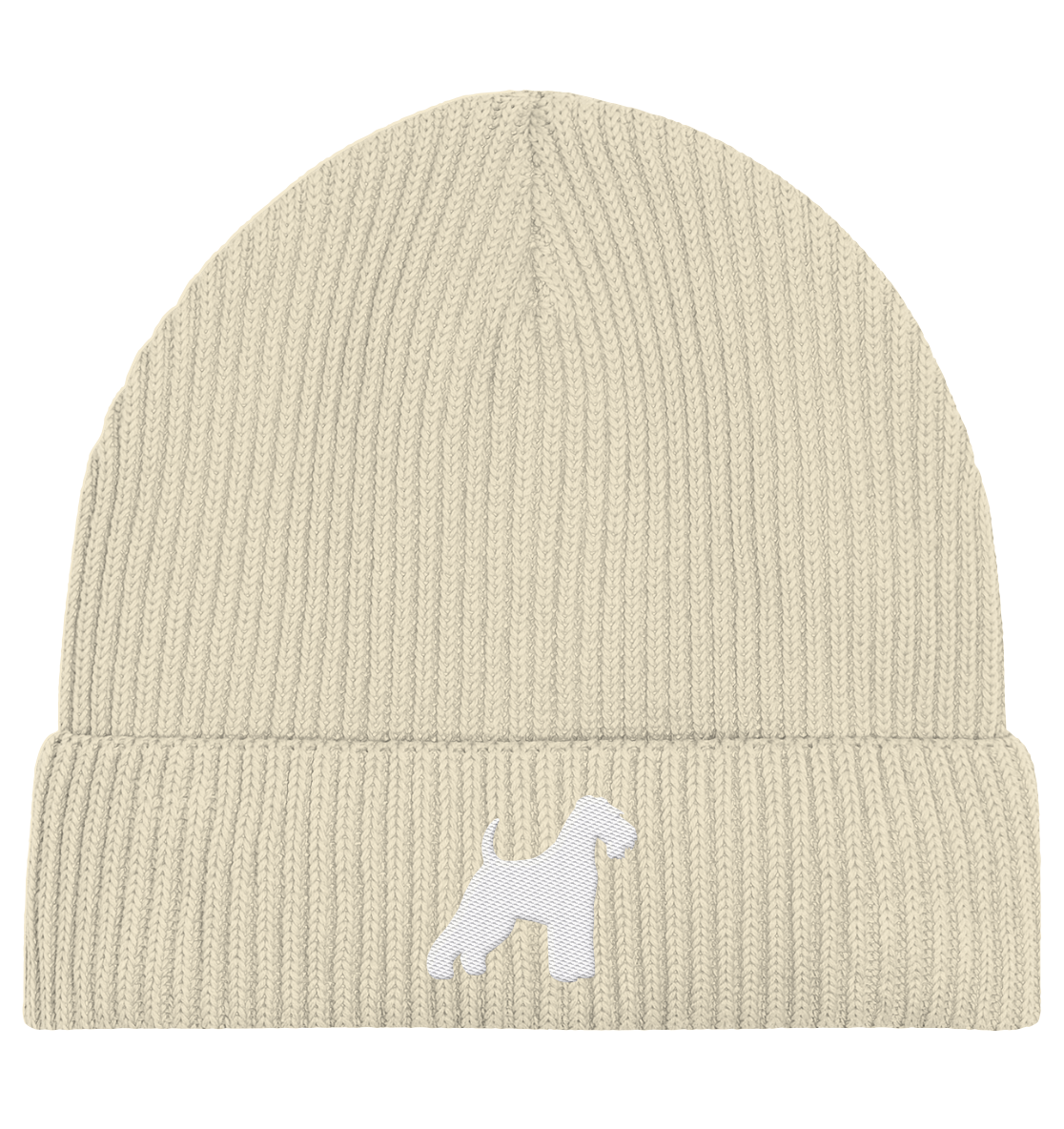 Welsh Terrier-Silhouette - Organic Fisherman Beanie