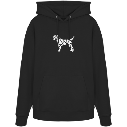 Border Terrier geometrisch - Organic Hoodie