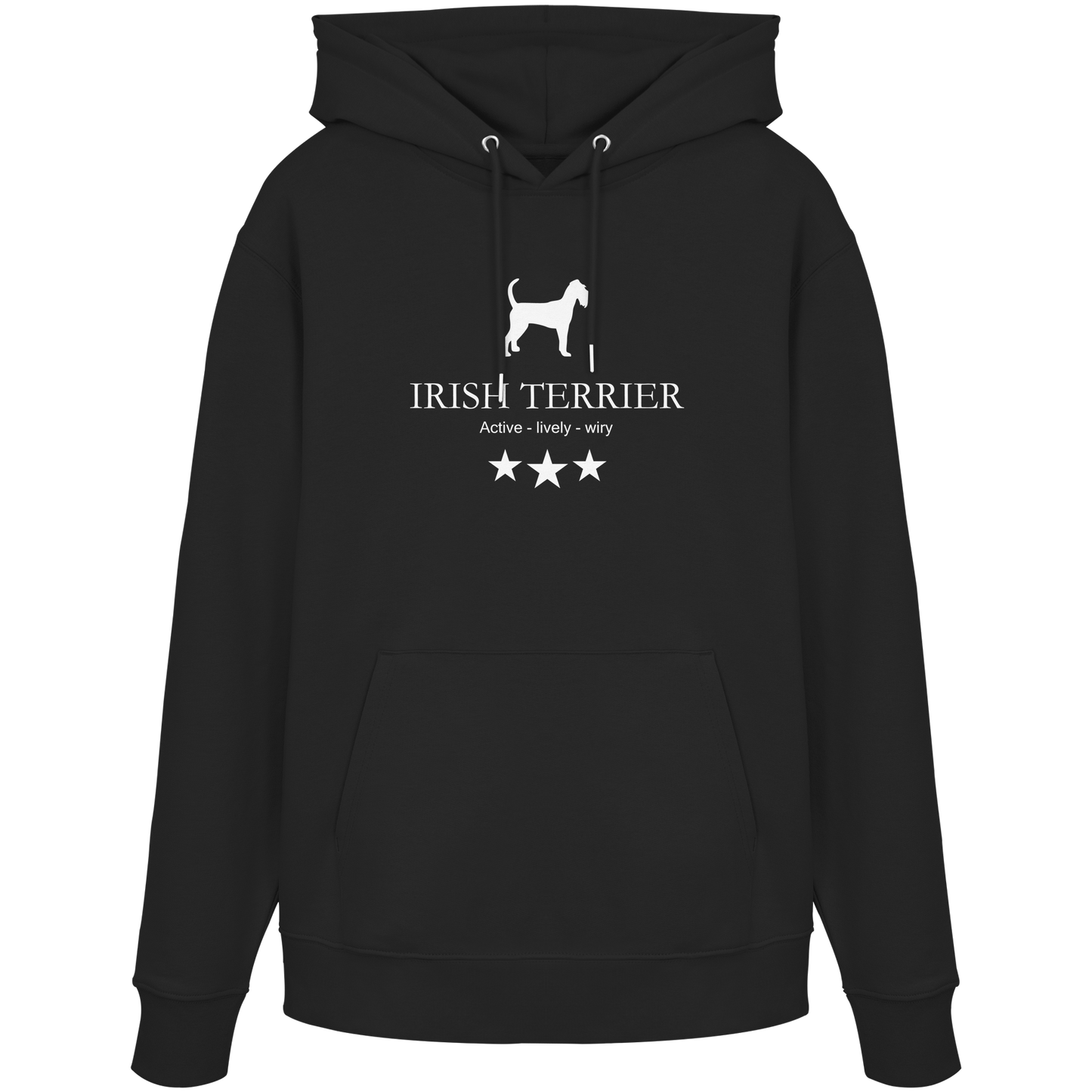 Irish Terrier | Active, lively, wiry.... - Organic Hoodie
