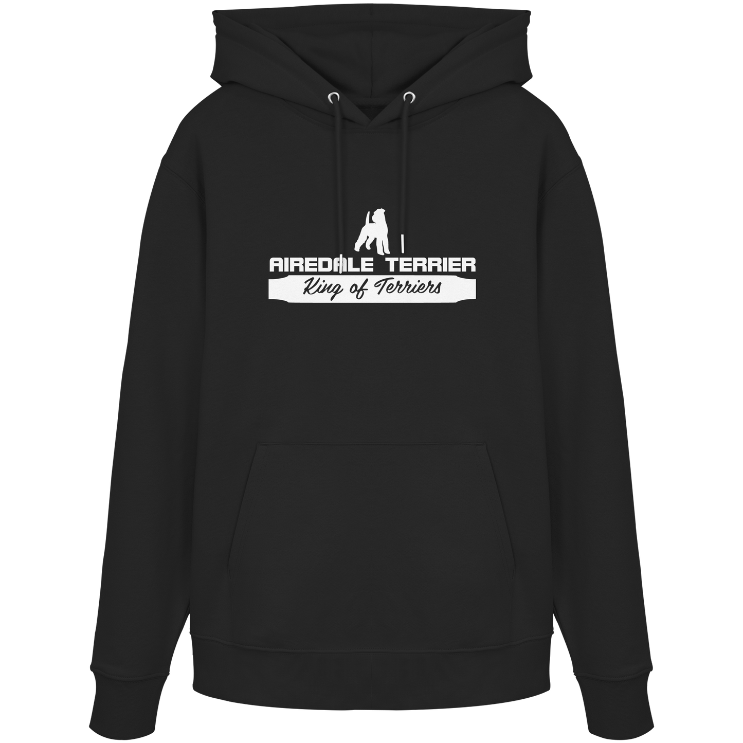 Airedale Terrier - King of terriers... - Organic Hoodie
