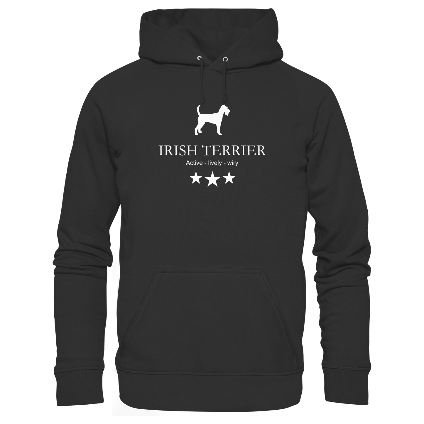 Irish Terrier | Active, lively, wiry.... - Organic Hoodie