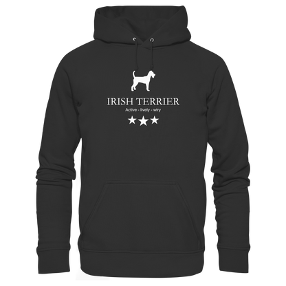 Irish Terrier | Active, lively, wiry.... - Organic Hoodie
