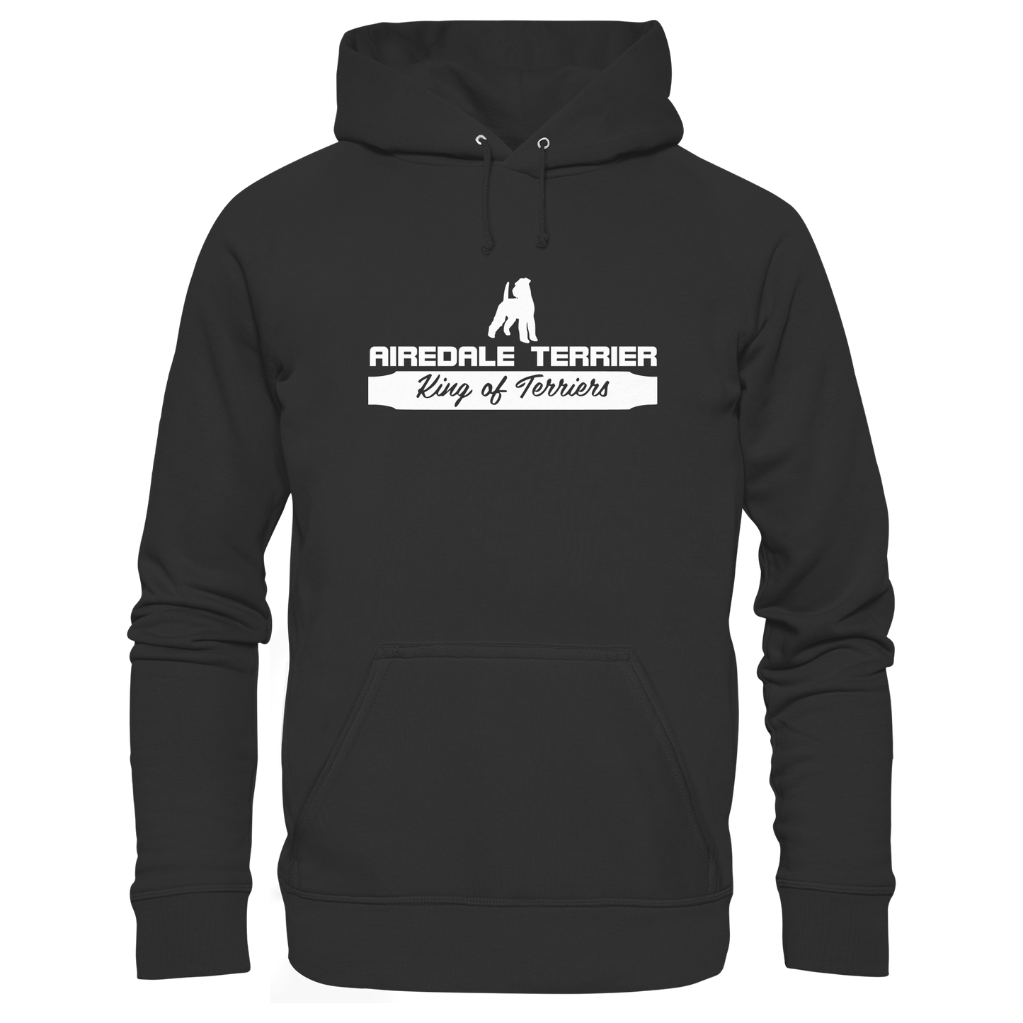 Airedale Terrier - King of terriers... - Organic Hoodie