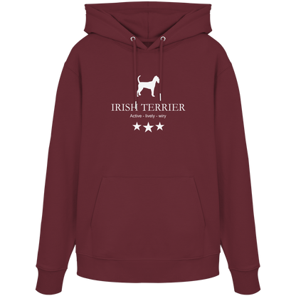 Irish Terrier | Active, lively, wiry.... - Organic Hoodie