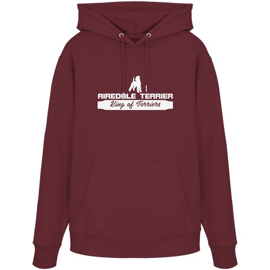 Airedale Terrier - King of terriers... - Organic Hoodie