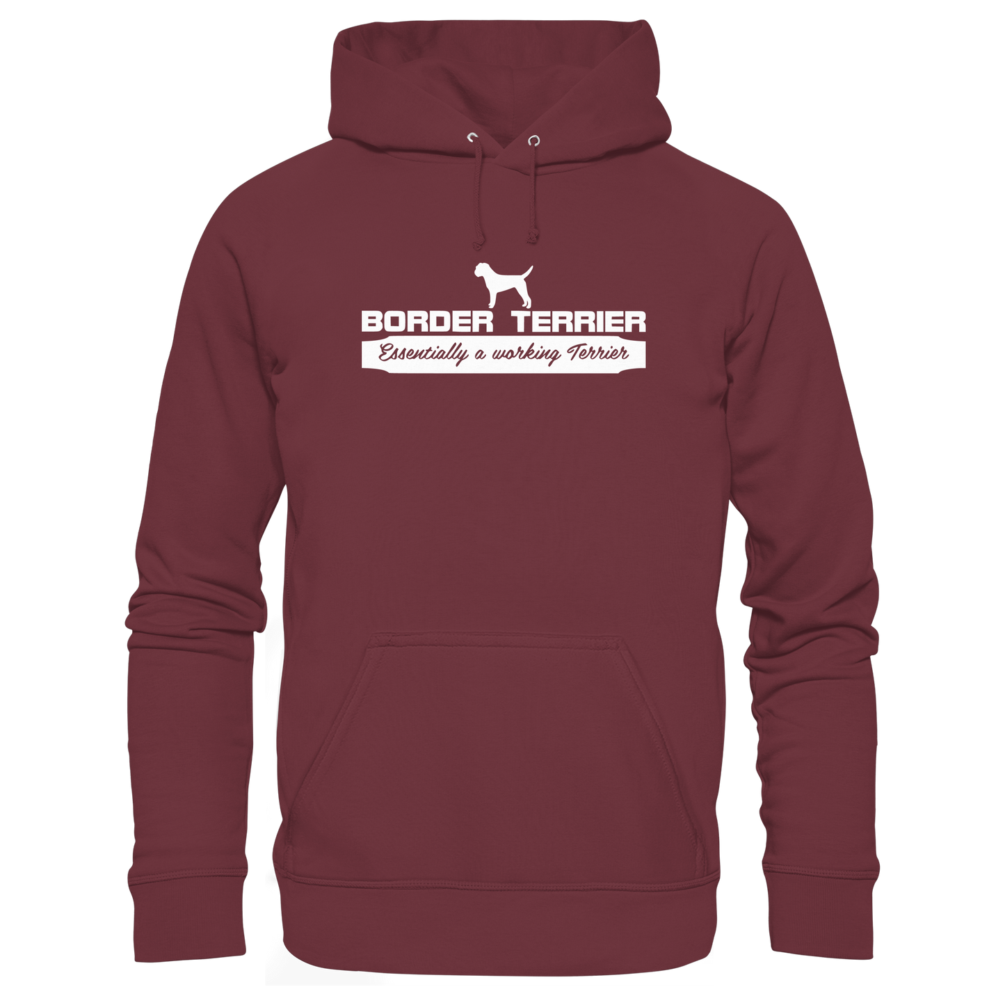 Border Terrier - Essentially a working terrier... - Organic Hoodie