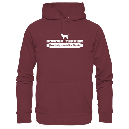 Border Terrier - Essentially a working terrier... - Organic Hoodie