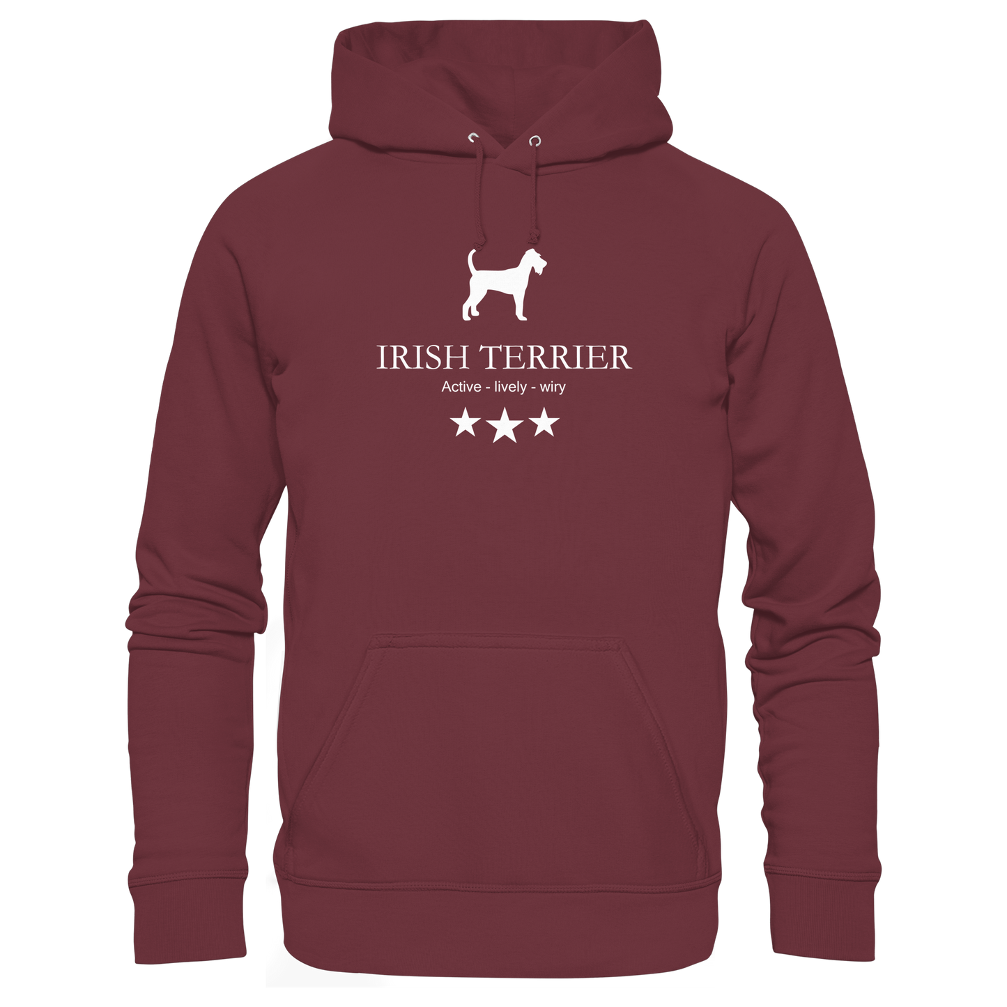 Irish Terrier | Active, lively, wiry.... - Organic Hoodie