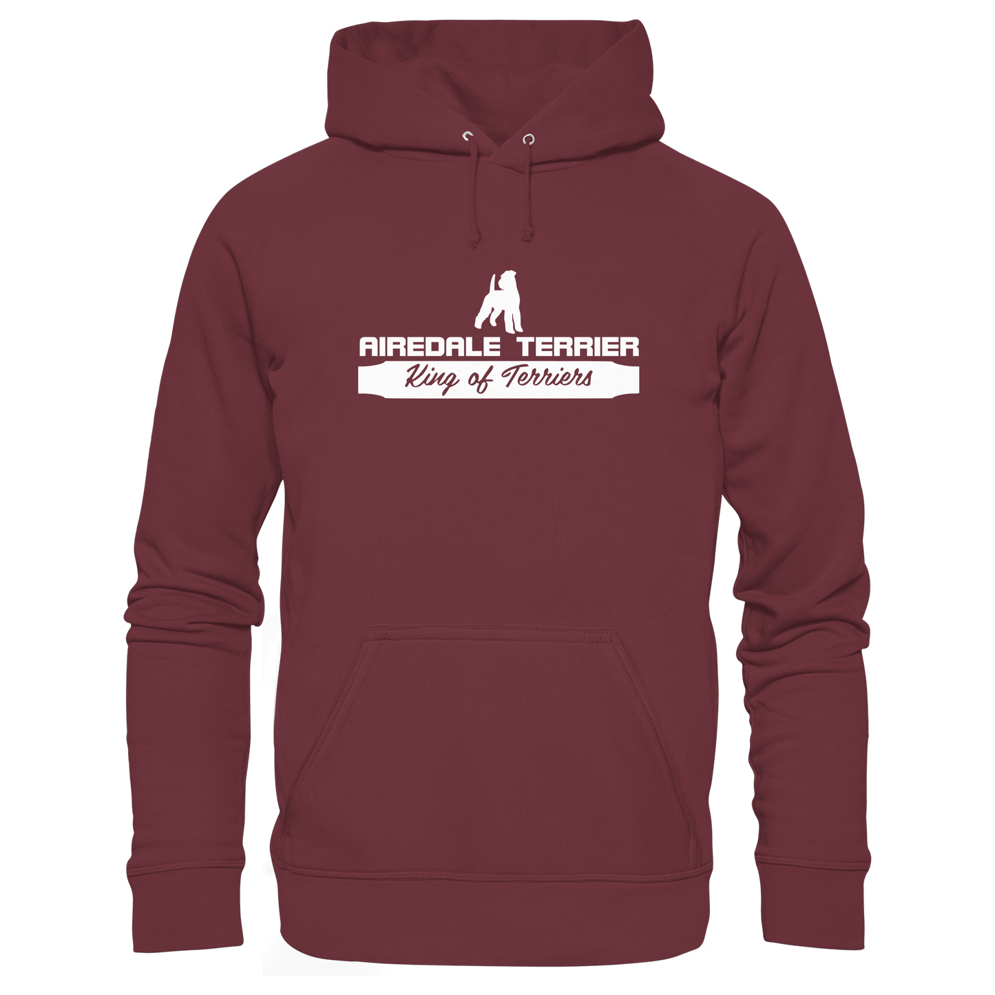Airedale Terrier - King of terriers... - Organic Hoodie