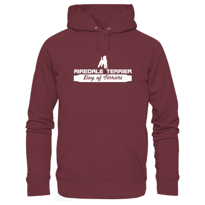 Airedale Terrier - King of terriers... - Organic Hoodie