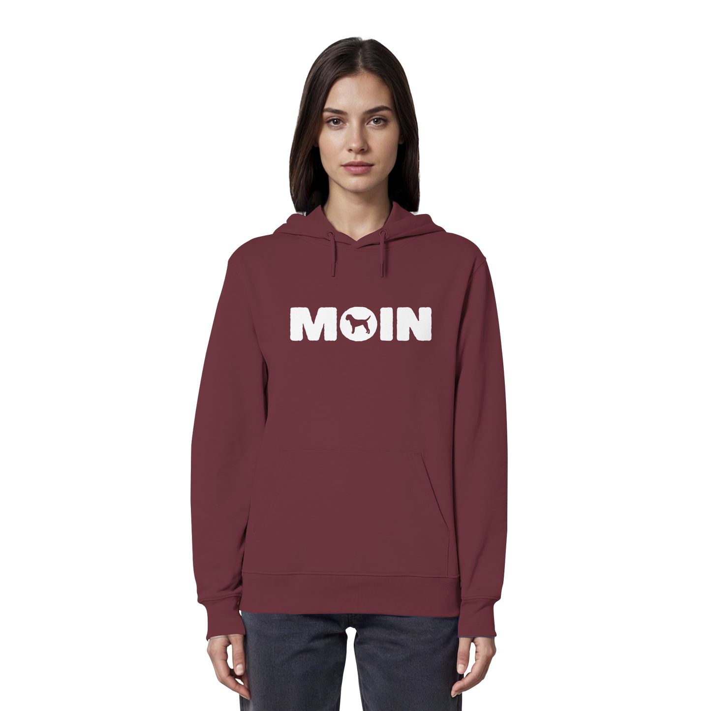 Border Terrier - Moin - Organic Hoodie
