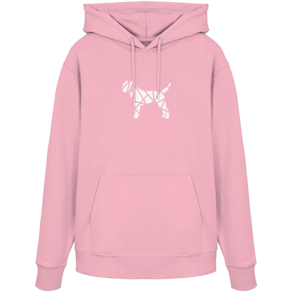 Border Terrier geometrisch - Organic Hoodie