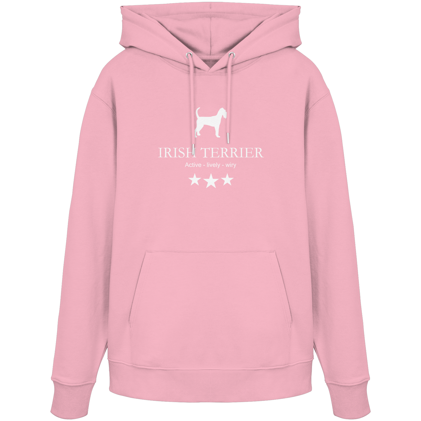 Irish Terrier | Active, lively, wiry.... - Organic Hoodie