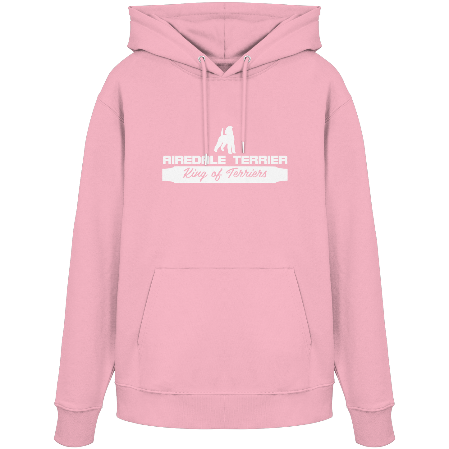 Airedale Terrier - King of terriers... - Organic Hoodie