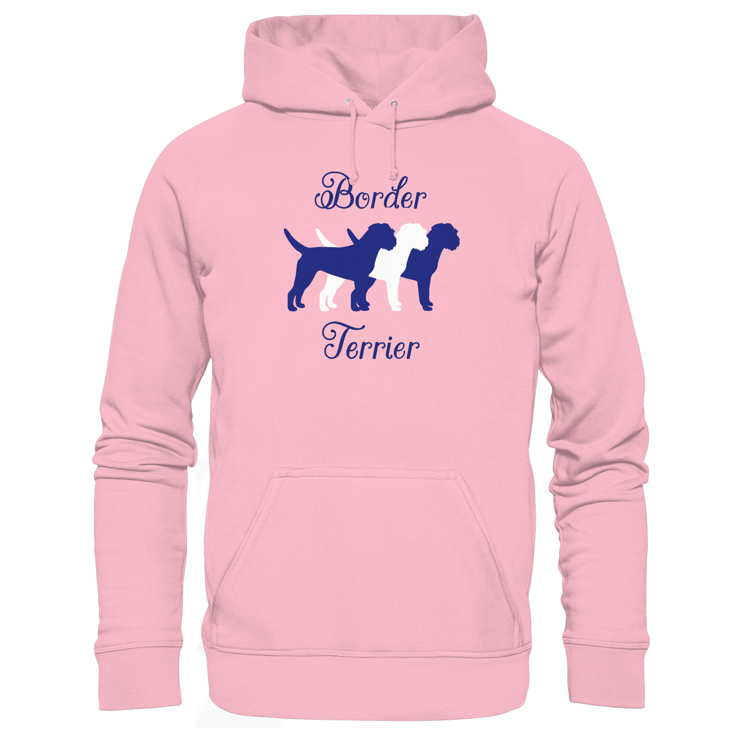Border Terrier-Trio - Organic Hoodie