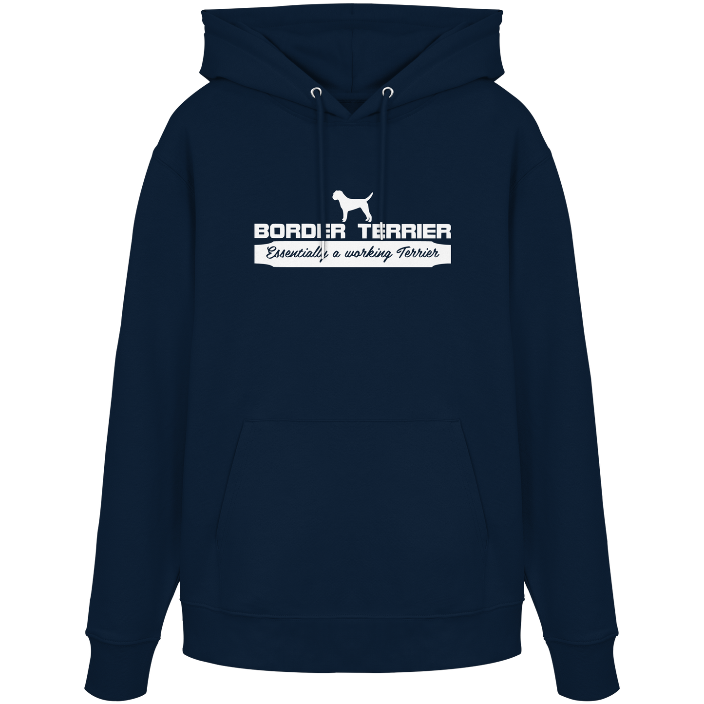 Border Terrier - Essentially a working terrier... - Organic Hoodie