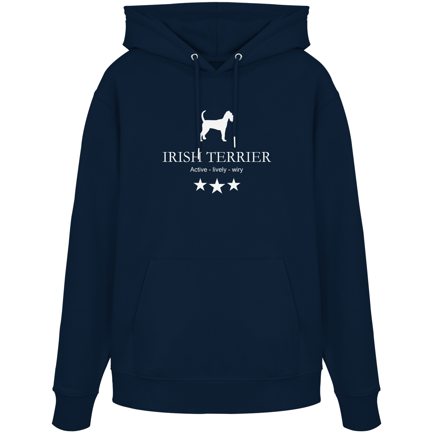 Irish Terrier | Active, lively, wiry.... - Organic Hoodie