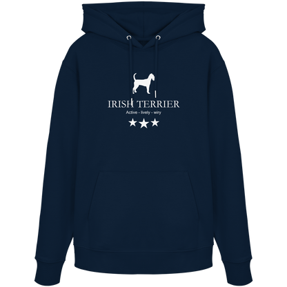 Irish Terrier | Active, lively, wiry.... - Organic Hoodie