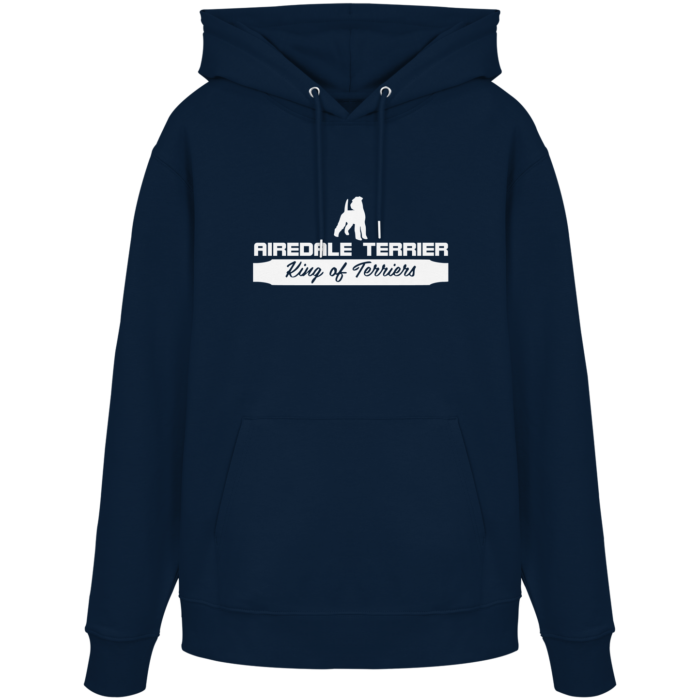 Airedale Terrier - King of terriers... - Organic Hoodie
