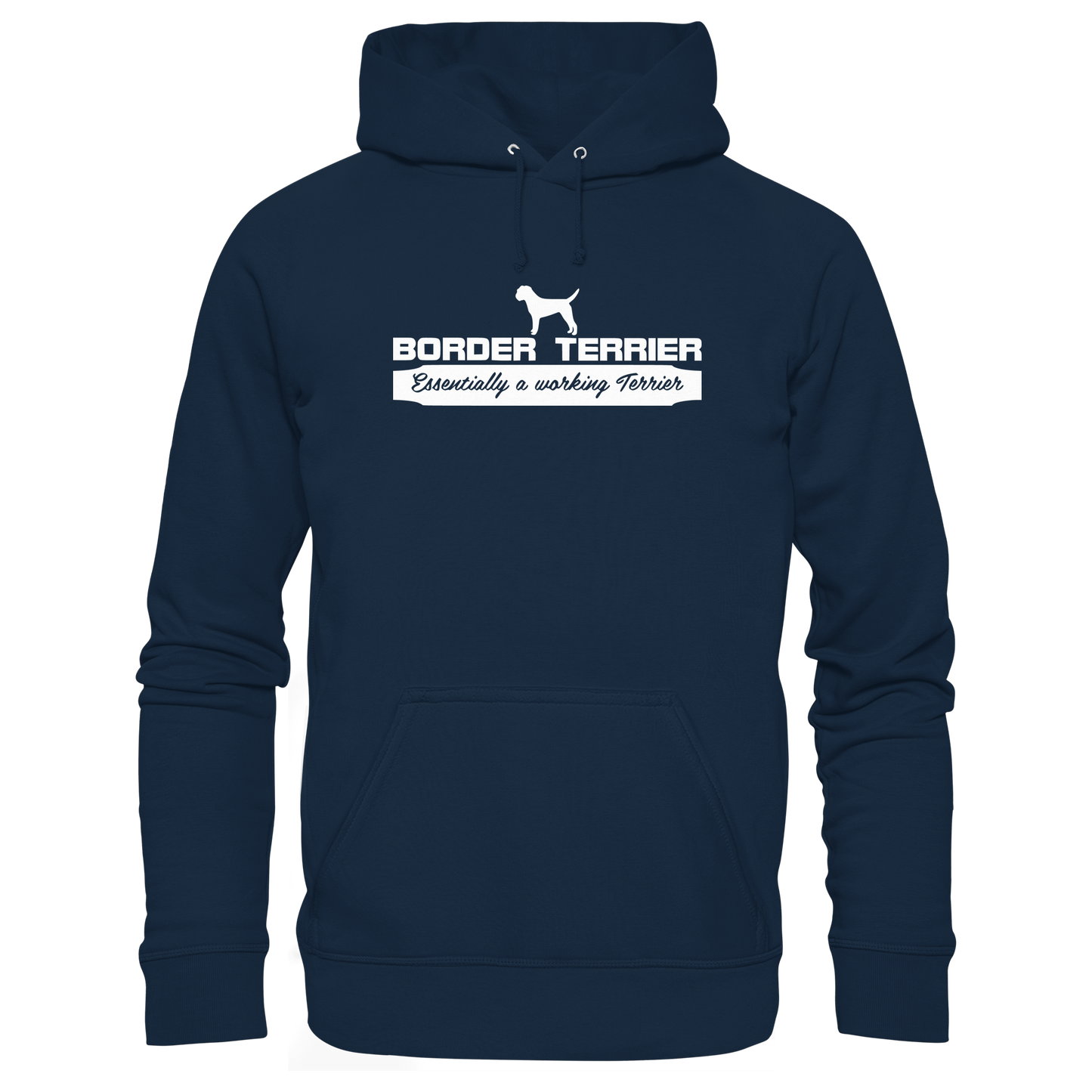 Border Terrier - Essentially a working terrier... - Organic Hoodie