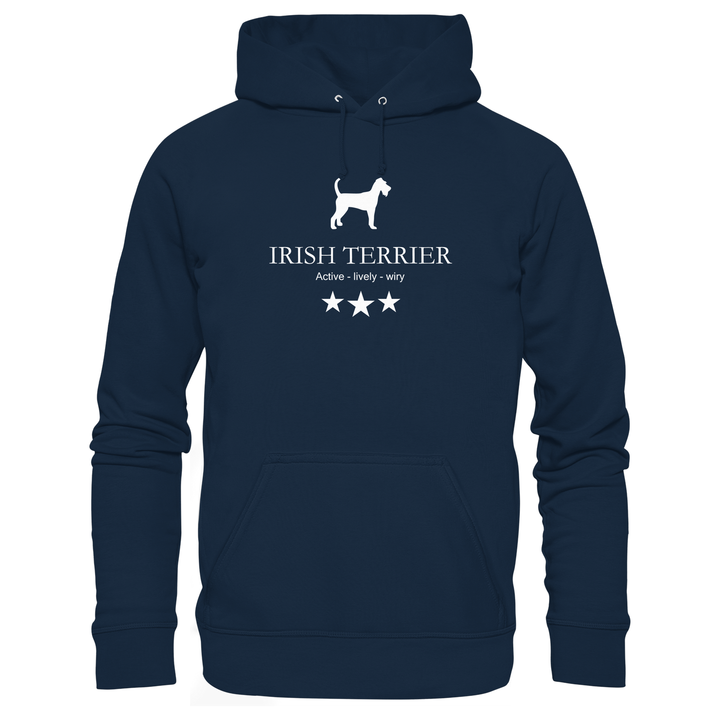 Irish Terrier | Active, lively, wiry.... - Organic Hoodie
