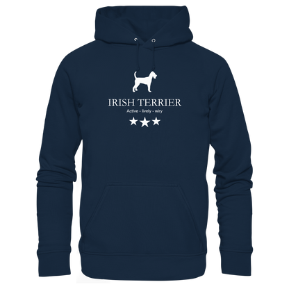 Irish Terrier | Active, lively, wiry.... - Organic Hoodie