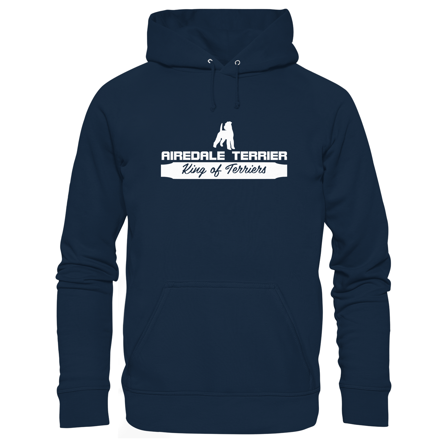 Airedale Terrier - King of terriers... - Organic Hoodie