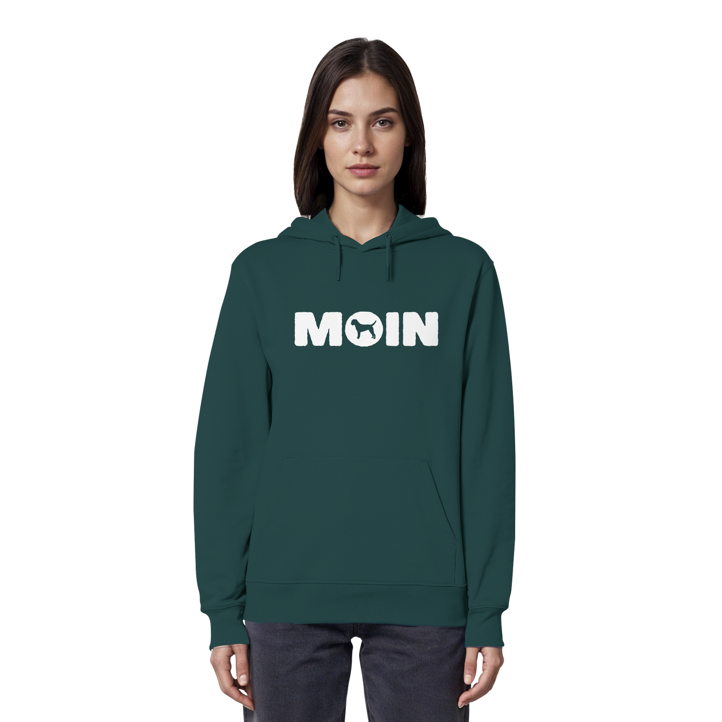 Border Terrier - Moin - Organic Hoodie
