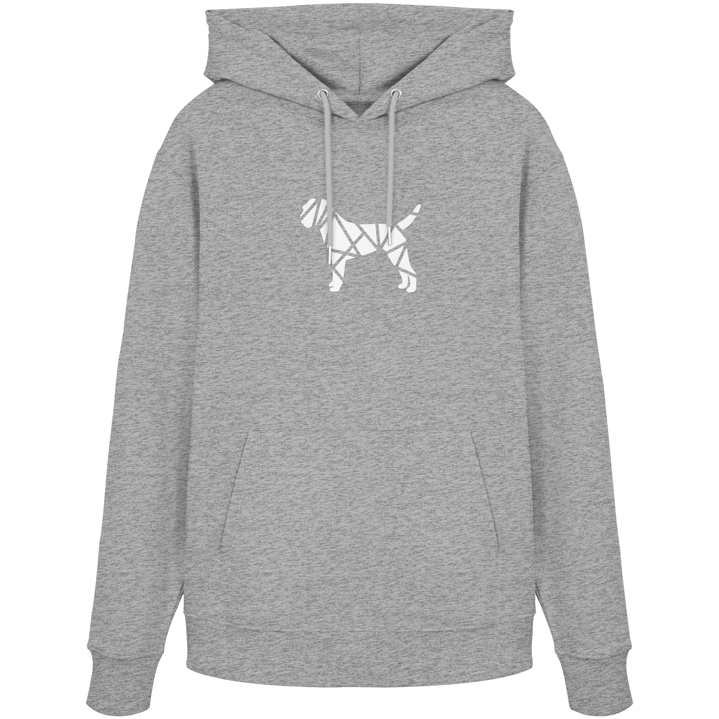 Border Terrier geometrisch - Organic Hoodie