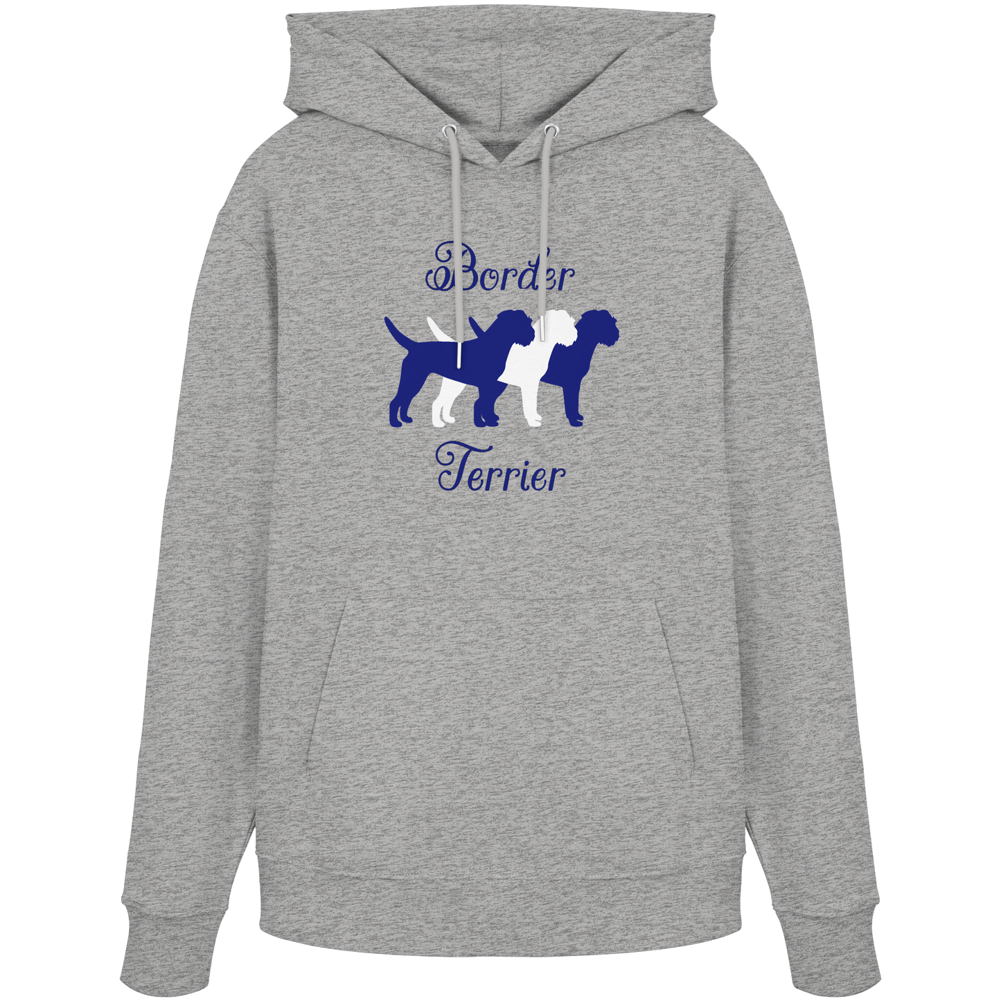 Border Terrier-Trio - Organic Hoodie