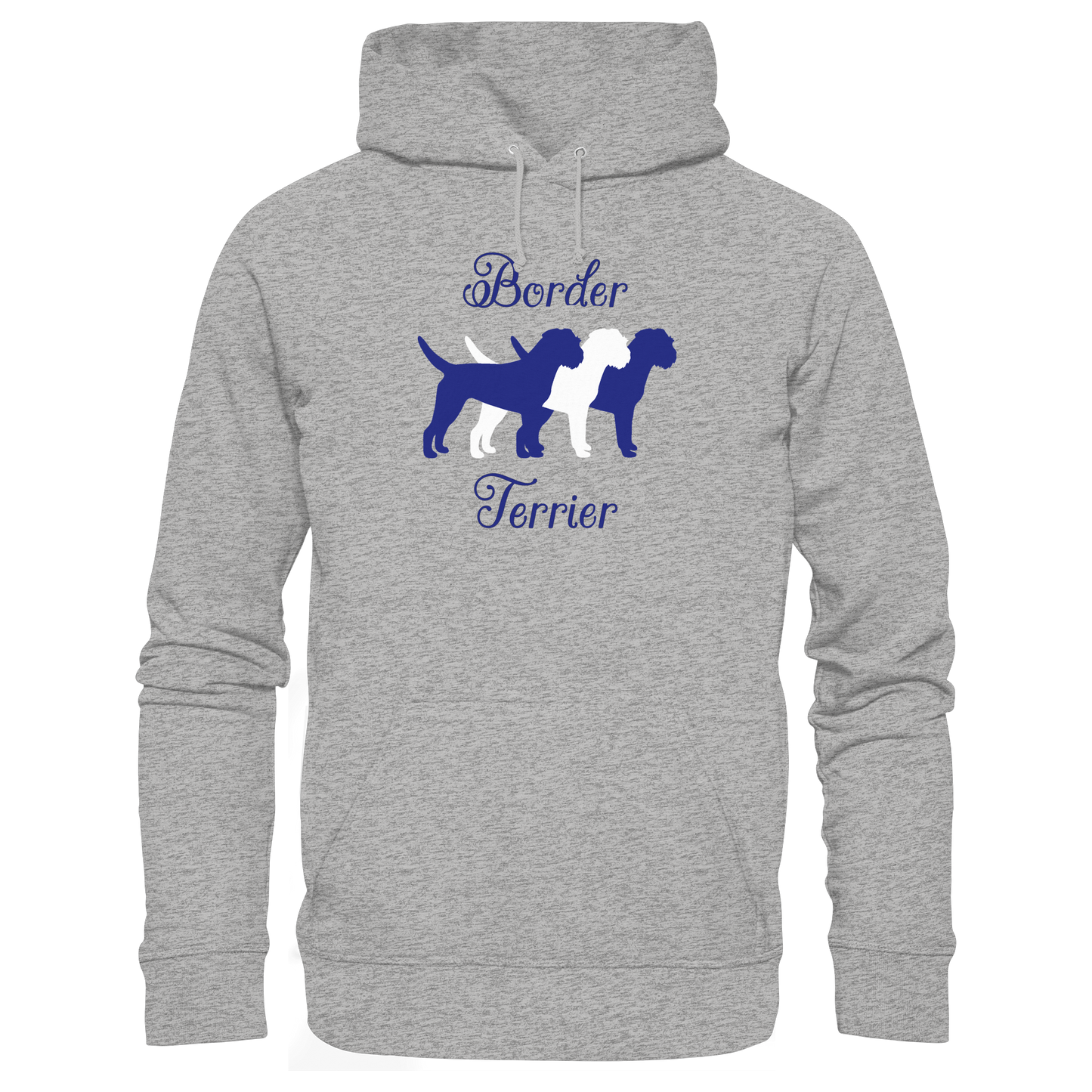 Border Terrier-Trio - Organic Hoodie