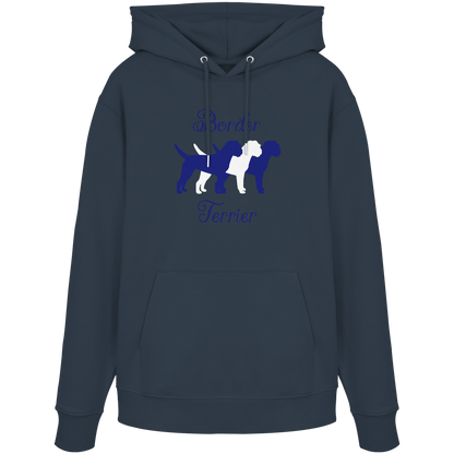 Border Terrier-Trio - Organic Hoodie