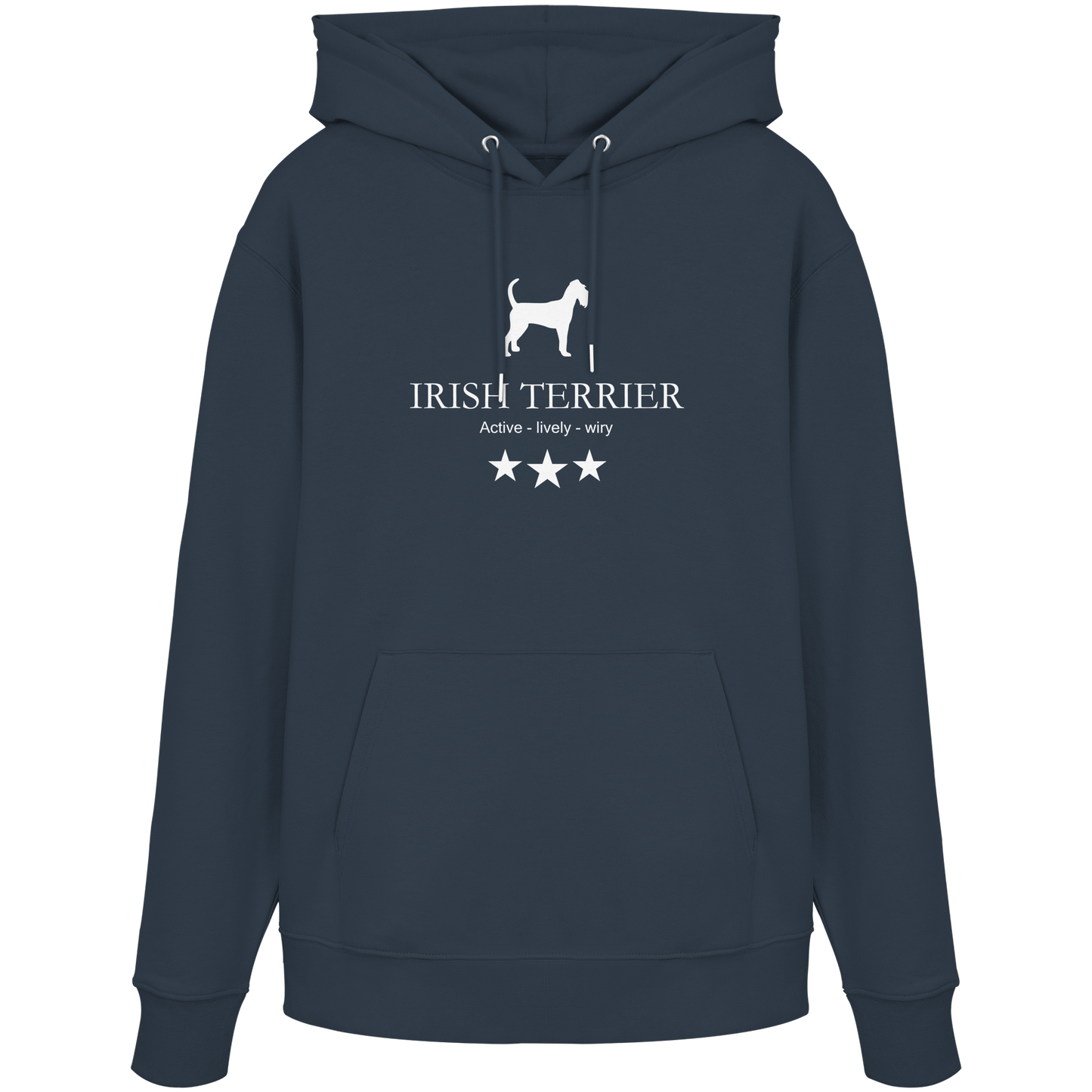 Irish Terrier | Active, lively, wiry.... - Organic Hoodie