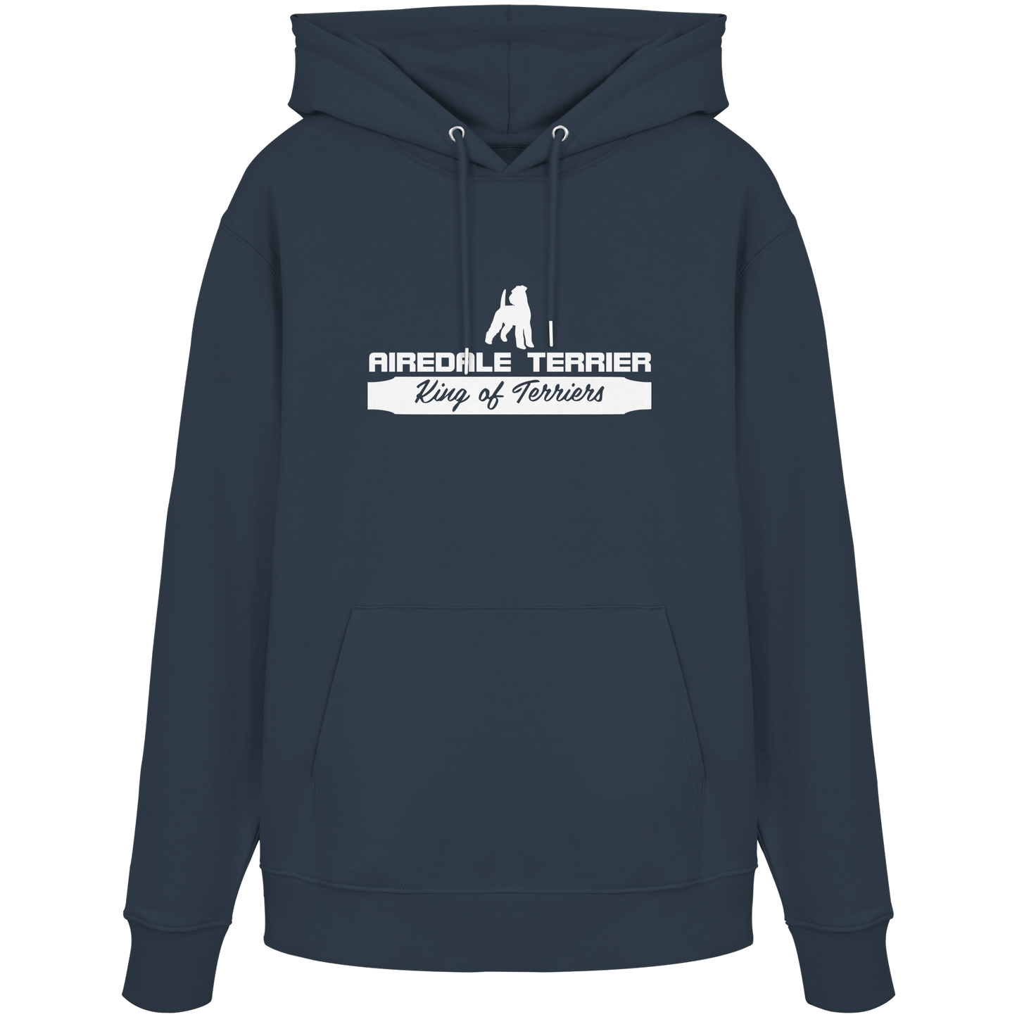 Airedale Terrier - King of terriers... - Organic Hoodie