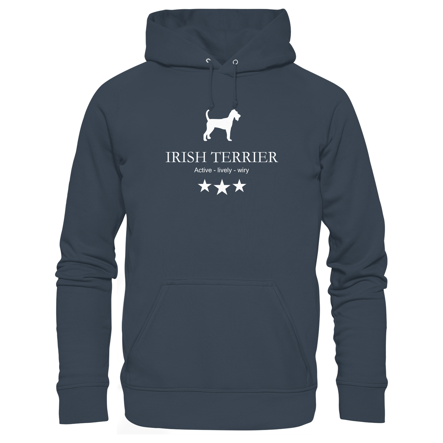 Irish Terrier | Active, lively, wiry.... - Organic Hoodie