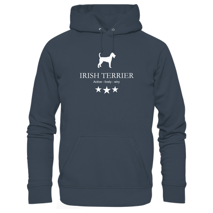 Irish Terrier | Active, lively, wiry.... - Organic Hoodie