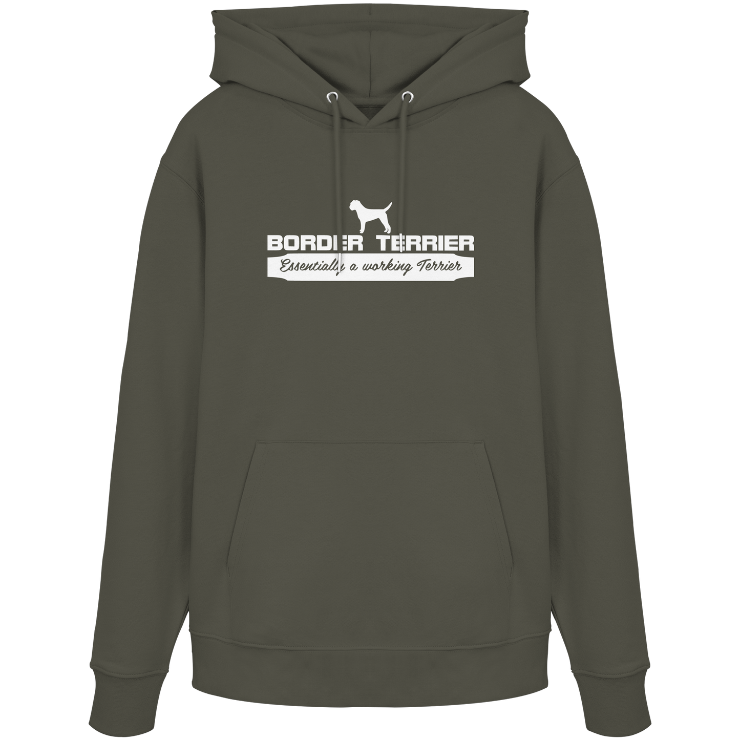 Border Terrier - Essentially a working terrier... - Organic Hoodie
